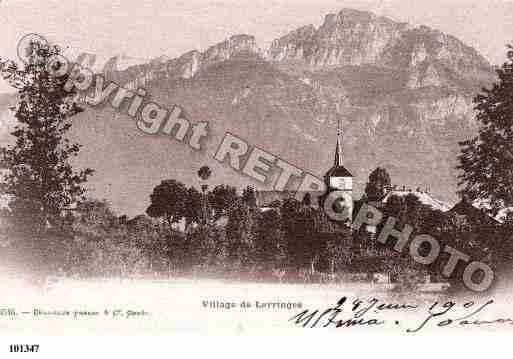 Ville de LARRINGES, carte postale ancienne
