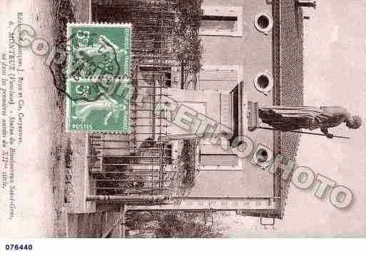 Ville de MONTEUX, carte postale ancienne