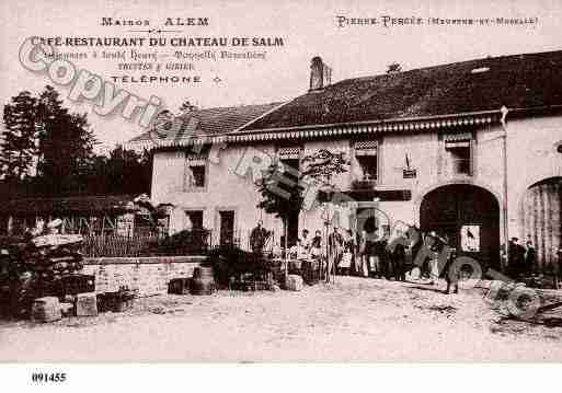 Ville de PIERREPERCEE, carte postale ancienne