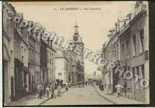 Ville de QUESNOY(LE), carte postale ancienne