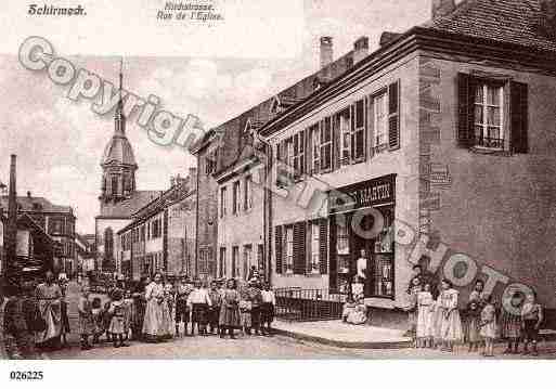 Ville de SCHIRMECK, carte postale ancienne