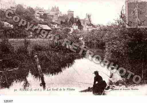 Ville de VITRE, carte postale ancienne