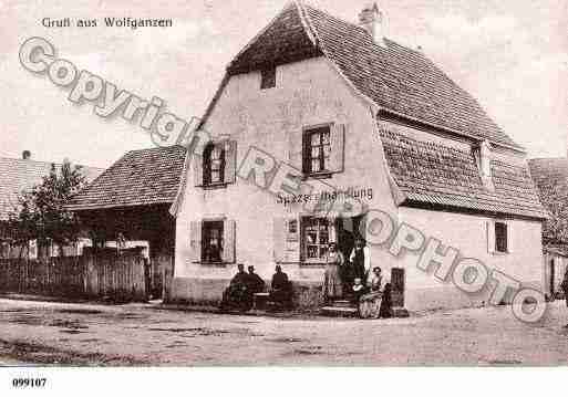 Ville de WOLFGANTZEN, carte postale ancienne