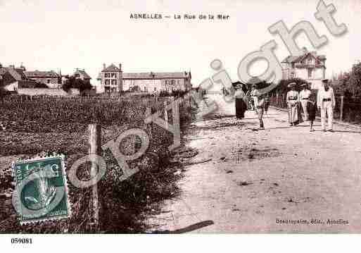 Ville de ASNELLES, carte postale ancienne