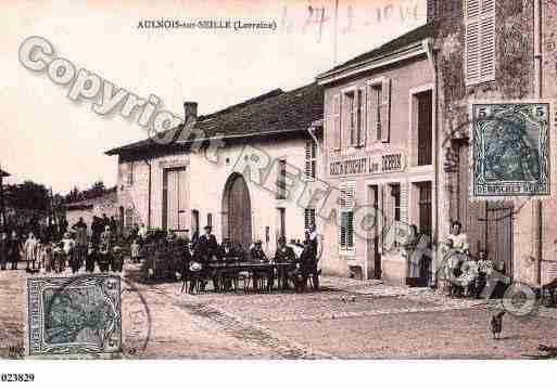 Ville de AULNOISSURSEILLE, carte postale ancienne