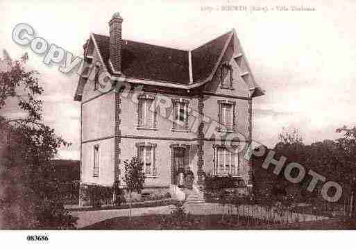 Ville de BOURTH, carte postale ancienne