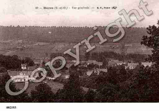 Ville de BURESSURYVETTE, carte postale ancienne