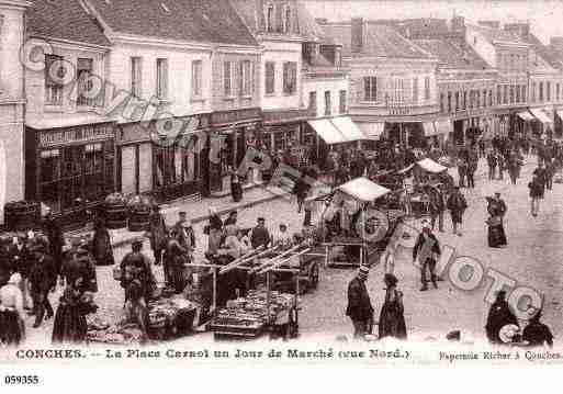 Ville de CONCHESENOUCHE, carte postale ancienne