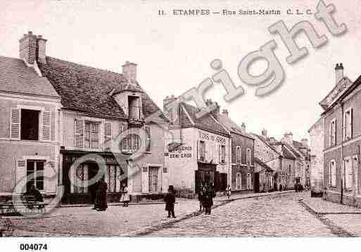 Ville de ETAMPES, carte postale ancienne