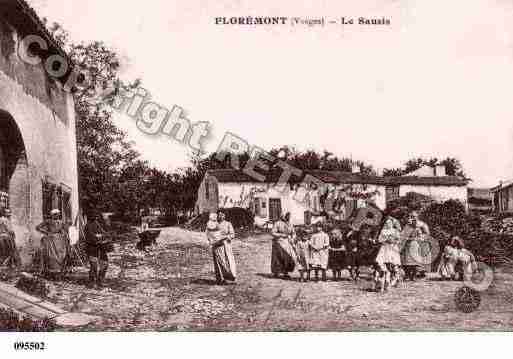 Ville de FLOREMONT, carte postale ancienne
