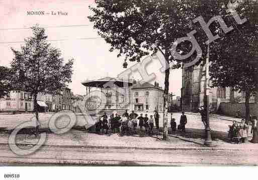 Ville de MOHON, carte postale ancienne