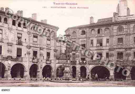 Ville de MONTAUBAN, carte postale ancienne