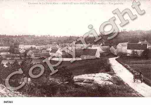 Ville de ORVEAU, carte postale ancienne