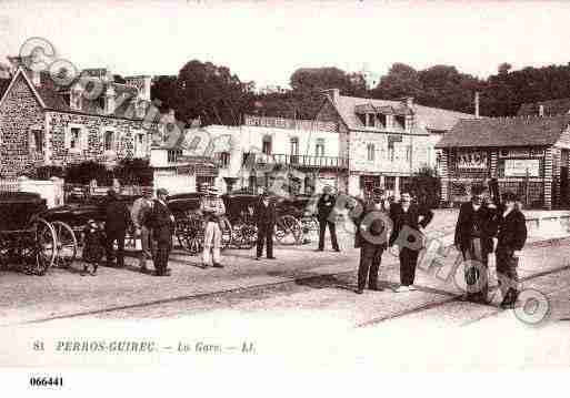 Ville de PERROSGUIREC, carte postale ancienne