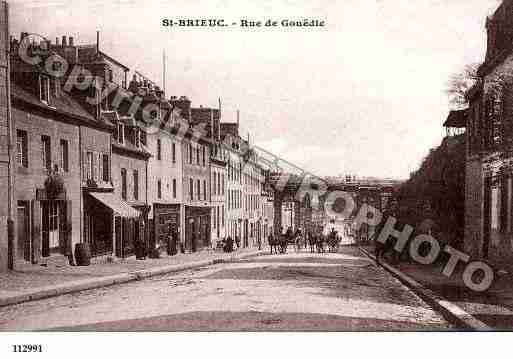 Ville de SAINTBRIEUC, carte postale ancienne