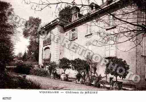 Ville de VINZELLES, carte postale ancienne