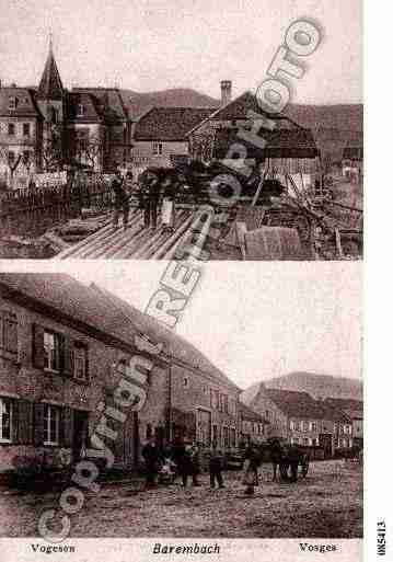 Ville de BAREMBACH, carte postale ancienne