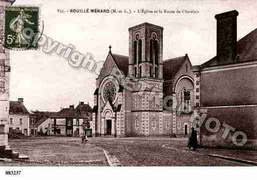 Ville de BOUILLEMENARD, carte postale ancienne