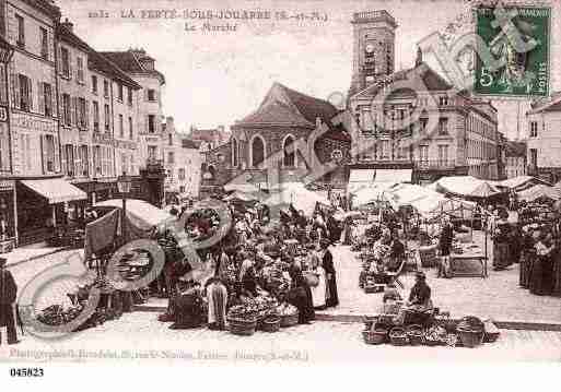 Ville de FERTESOUSJOUARRE(LA), carte postale ancienne