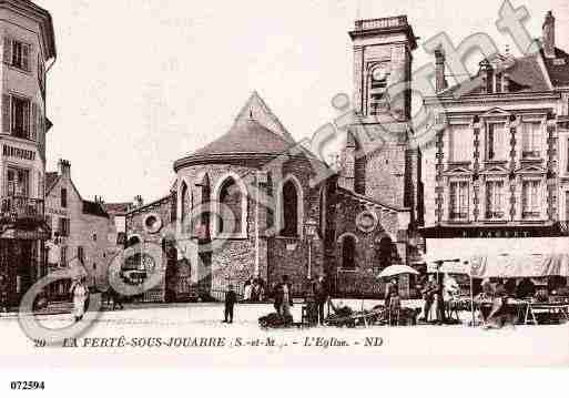 Ville de FERTESOUSJOUARRE(LA), carte postale ancienne