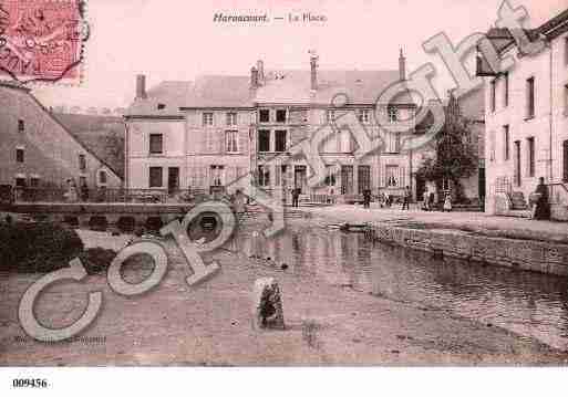 Ville de HARAUCOURT, carte postale ancienne