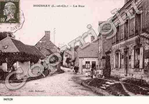 Ville de HOUSSAY, carte postale ancienne