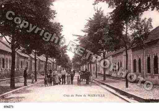 Ville de MURVILLE, carte postale ancienne