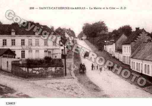 Ville de SAINTECATHERINE, carte postale ancienne