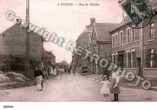 Ville de WINGLES, carte postale ancienne