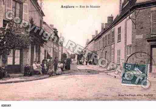 Ville de ANGLURE, carte postale ancienne