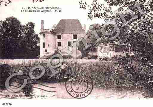 Ville de BASSILLAC, carte postale ancienne