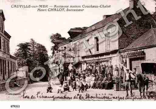 Ville de CAUVILLE, carte postale ancienne