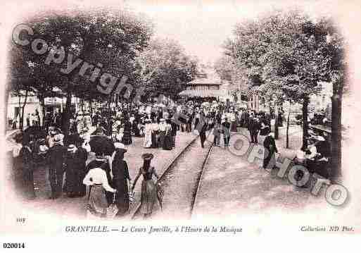 Ville de GRANVILLE, carte postale ancienne