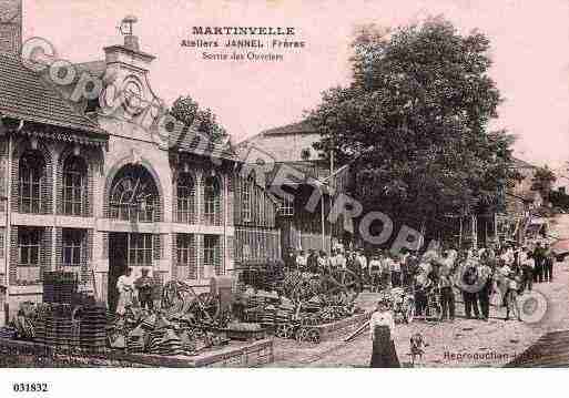 Ville de MARTINVELLE, carte postale ancienne