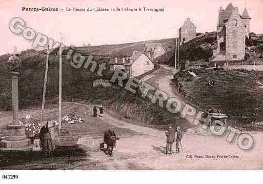 Ville de PERROSGUIREC, carte postale ancienne