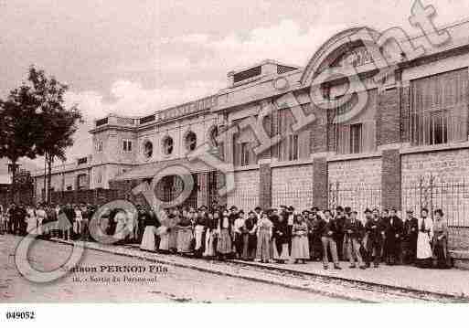 Ville de PONTARLIER, carte postale ancienne