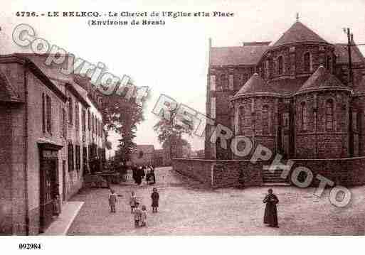 Ville de RELECQUKERHUON(LE), carte postale ancienne