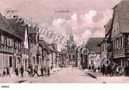 Ville de ROSHEIM, carte postale ancienne