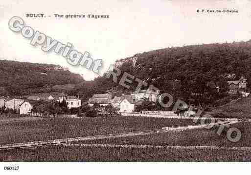 Ville de RULLY, carte postale ancienne