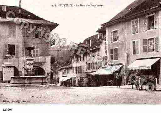 Ville de RUMILLY, carte postale ancienne