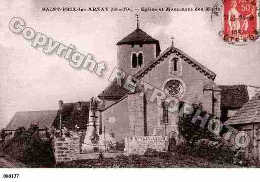 Ville de SAINTPRIXLESARNAY, carte postale ancienne