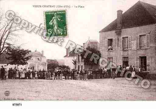 Ville de VIEUXCHATEAU, carte postale ancienne