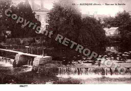 Ville de ALENCON, carte postale ancienne