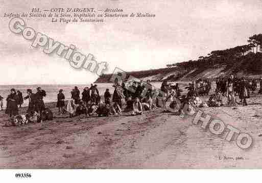 Ville de ARCACHON, carte postale ancienne