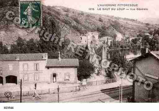 Ville de BEAULIEU, carte postale ancienne