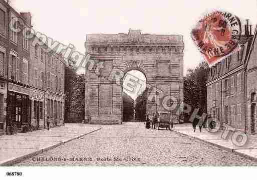 Ville de CHALONSSURMARNE, carte postale ancienne
