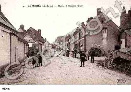 Ville de COMBRES, carte postale ancienne