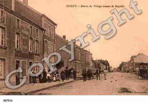 Ville de DOUZY, carte postale ancienne