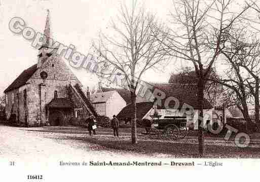 Ville de DREVANT, carte postale ancienne