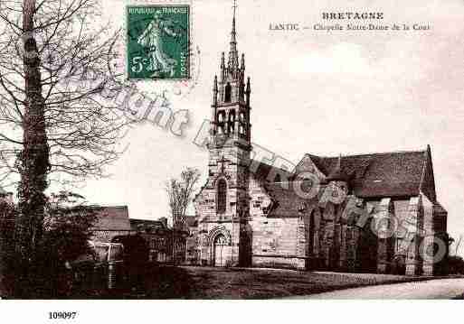 Ville de LANTIC, carte postale ancienne